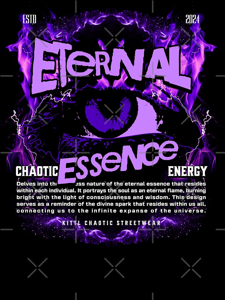 Eternal Essence Purple Eye Chaotic Energy by AerynnXIdris