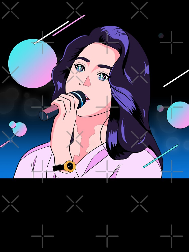 Retro Citypop Girl Singing by StudioHearty