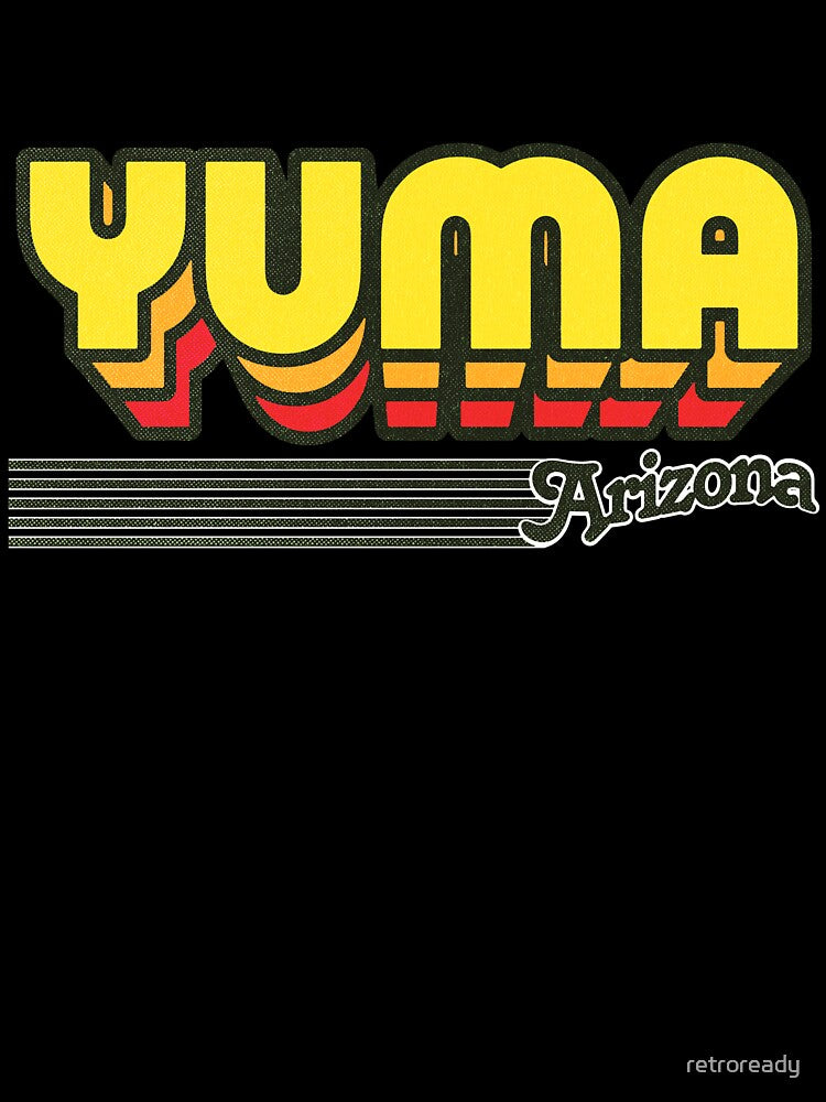 Yuma, Arizona | Retro Stripes by retroready