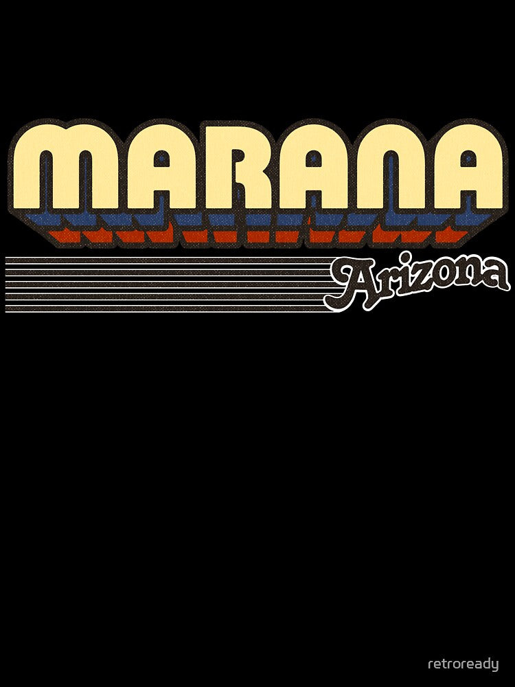 Marana, Arizona | Retro Stripes by retroready