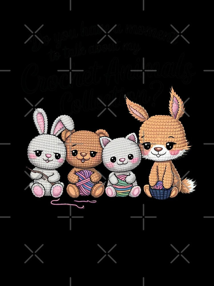 Do You Have a Moment to Talk About My Crochet Animals Collection? by MagicWander