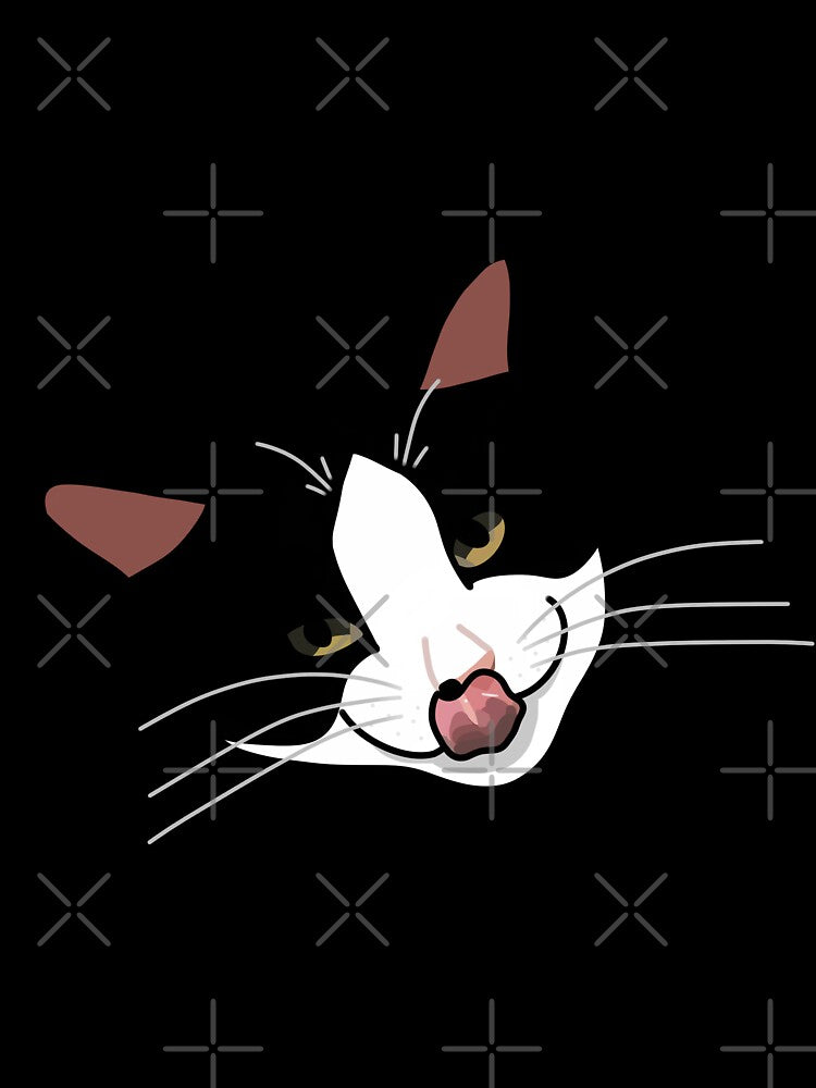 Cat Licking Lips by Mekredez