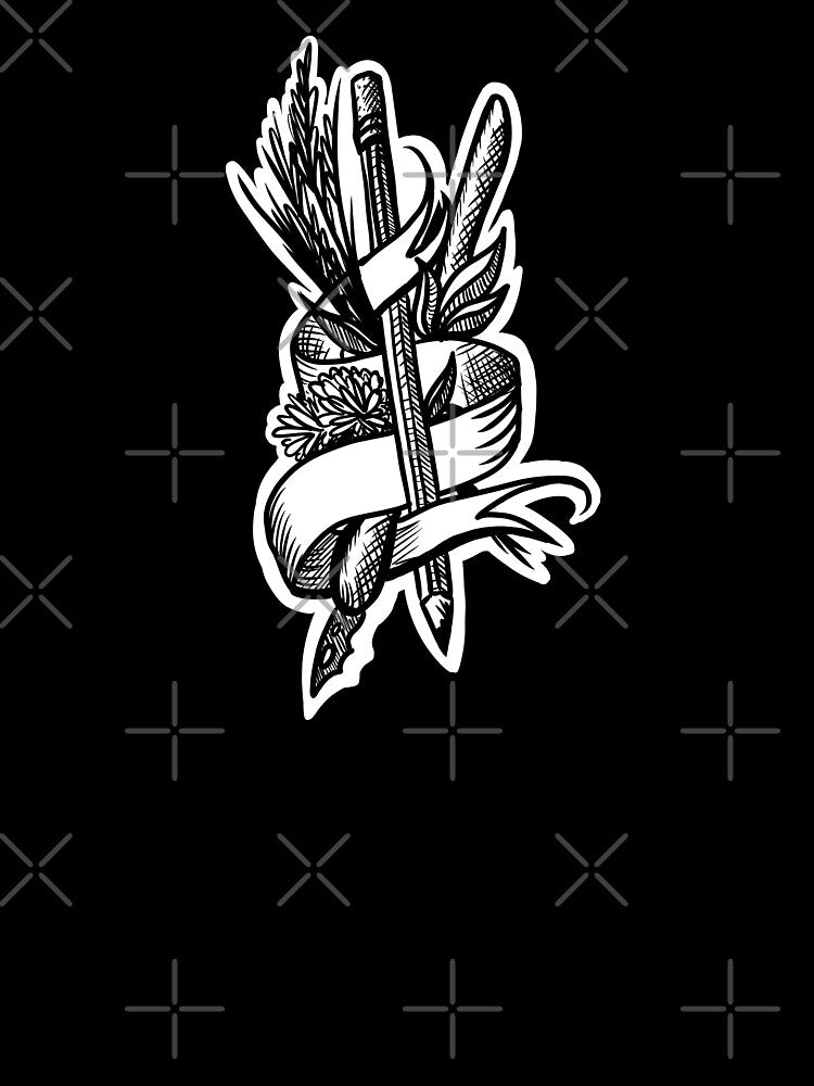 Tattoo Pen & Ink by Meg Riley