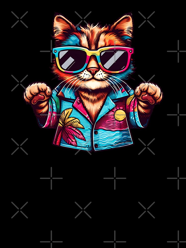 The cat is going to the beach by ArisaHong