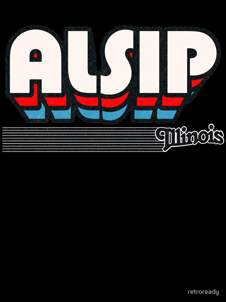 Alsip, Illinois | Retro Stripes by retroready
