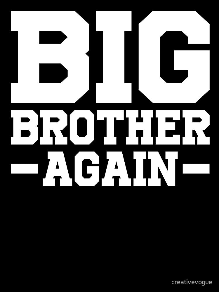 Big Brother Again Birthday Announcement by creativevogue