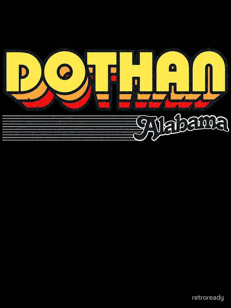 Dothan, Alabama | Retro Stripes by retroready