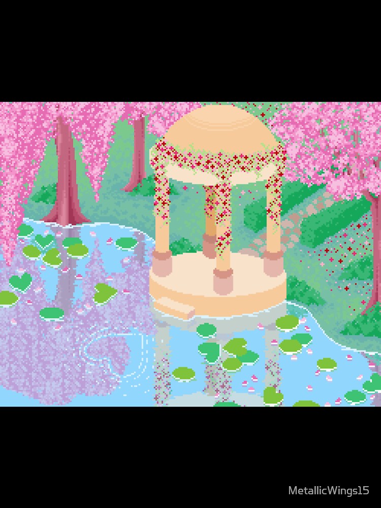 Valentine's Lake Pixel Art by MetallicWings15