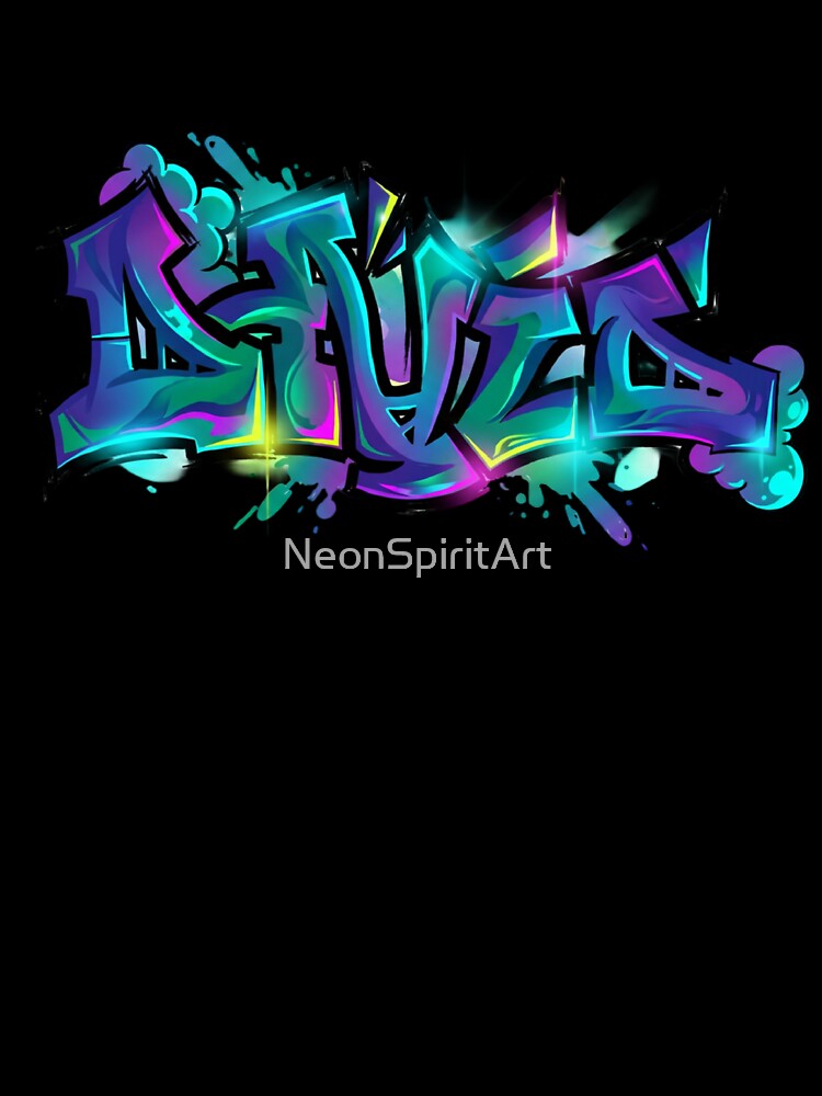 STYLE Graffiti – David‑Inspired Urban Neon Art by NeonSpiritArt