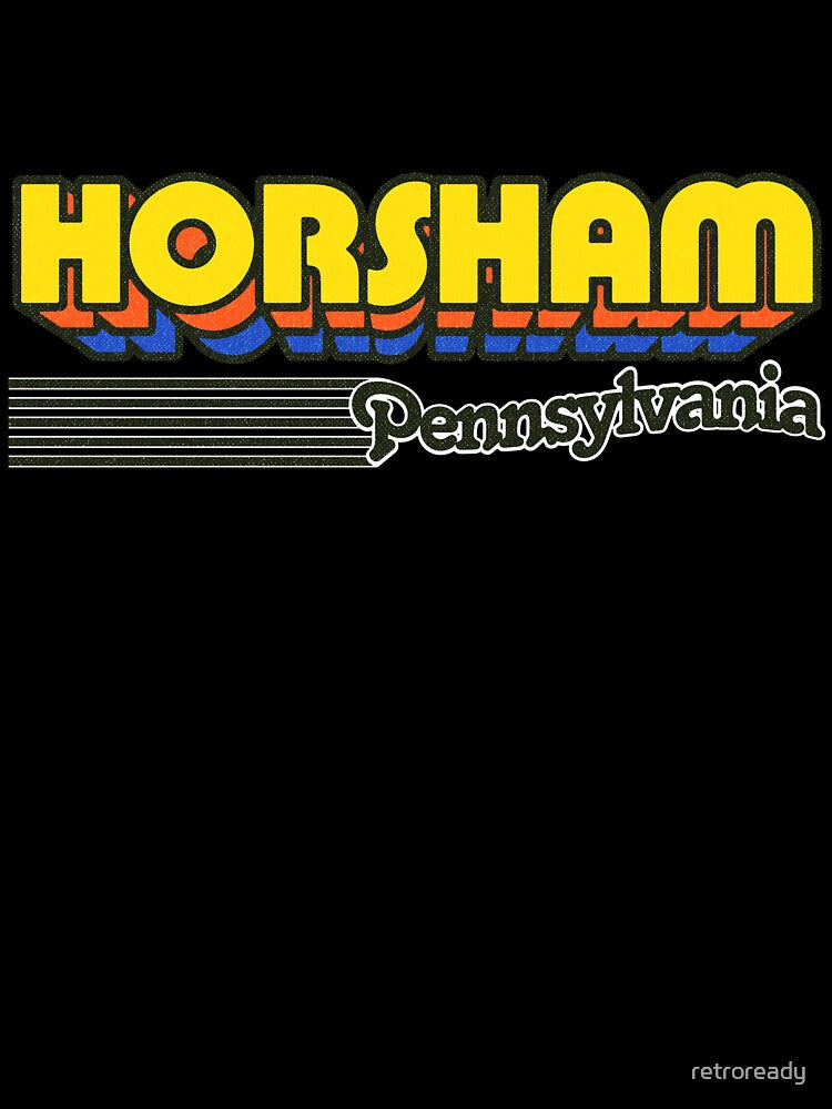 Horsham, Pennsylvania | Retro Stripes by retroready