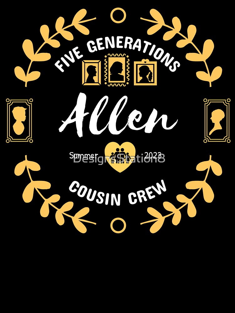 Allen Cousin Crew Family Reunion Summer Vacation by DesignsStation8
