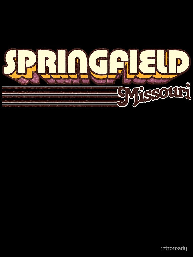 Springfield, Missouri | Retro Stripes by retroready