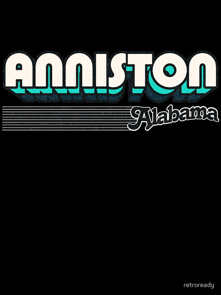 Anniston, Alabama | Retro Stripes by retroready