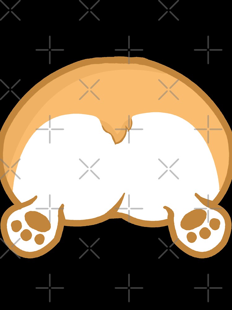 Cute corgi heart butt by looklock