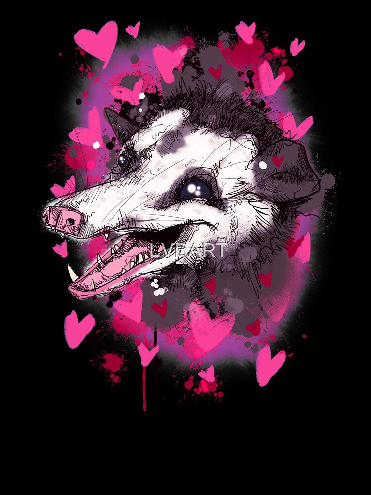 Love Opossum by LVBART