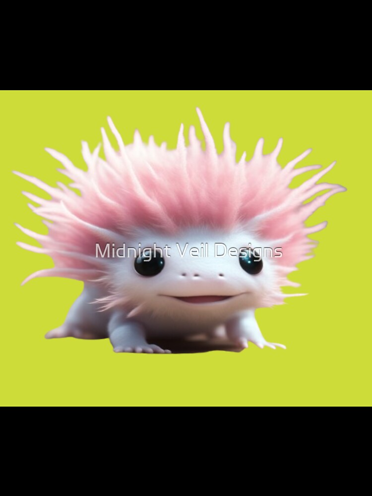 A cute Axolotl  (Colour 16) by Midnight Veil Designs