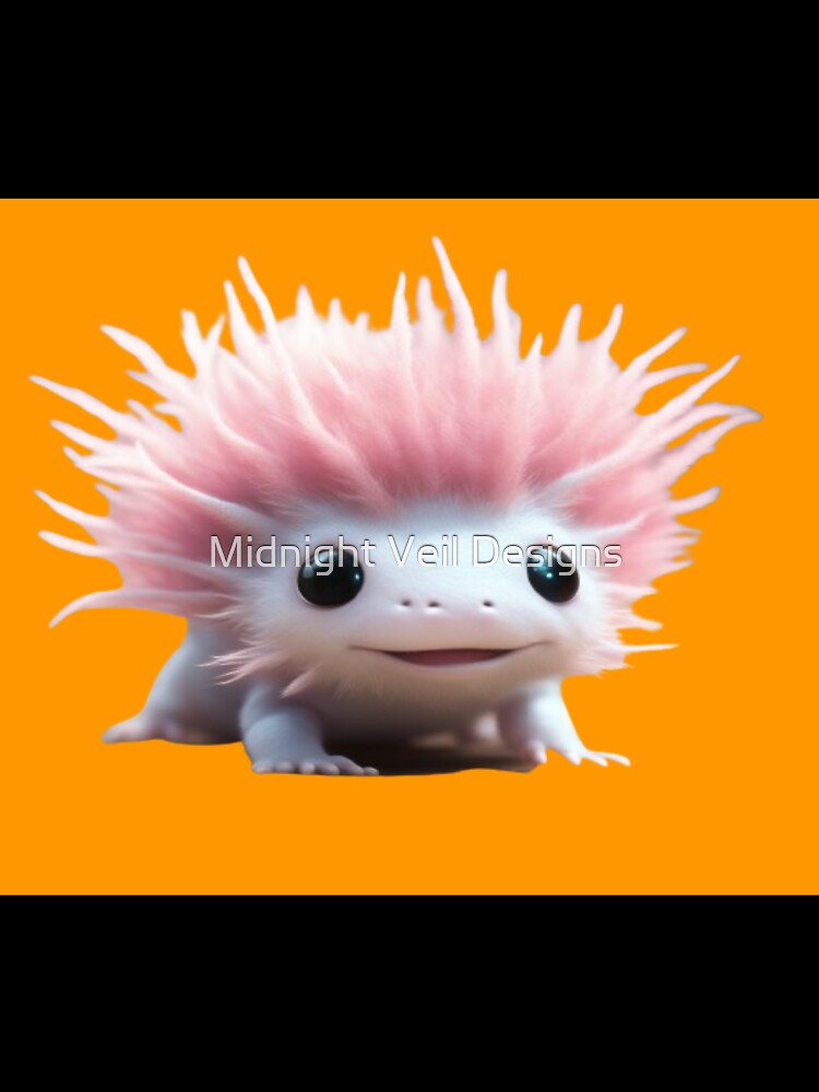 A cute Axolotl  (Colour 18) by Midnight Veil Designs