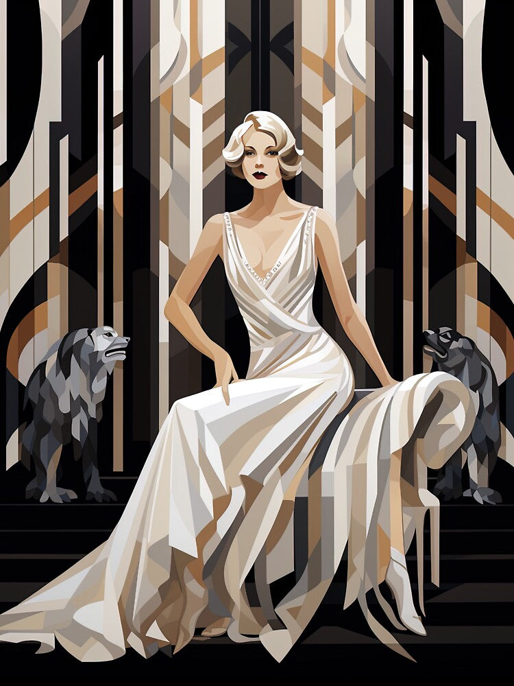 Deco Geometric Dreams by Retro Type