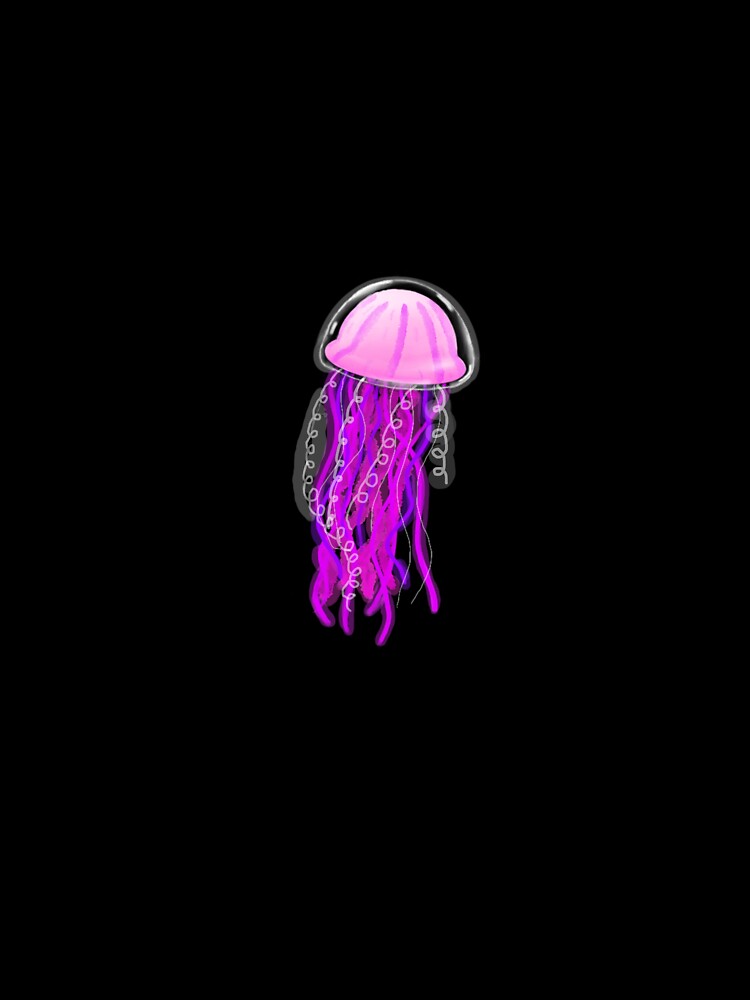 Neon Jellyfish by Hayley Hereford