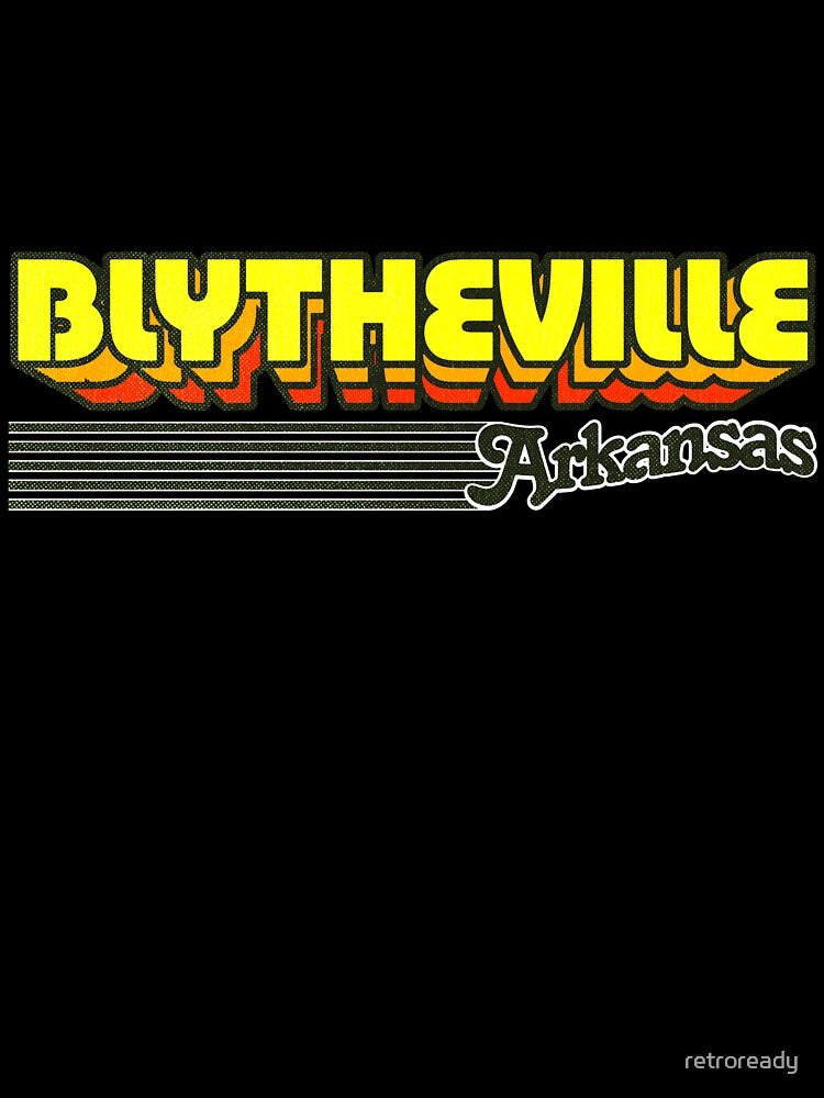 Blytheville, Arkansas | Retro Stripes by retroready