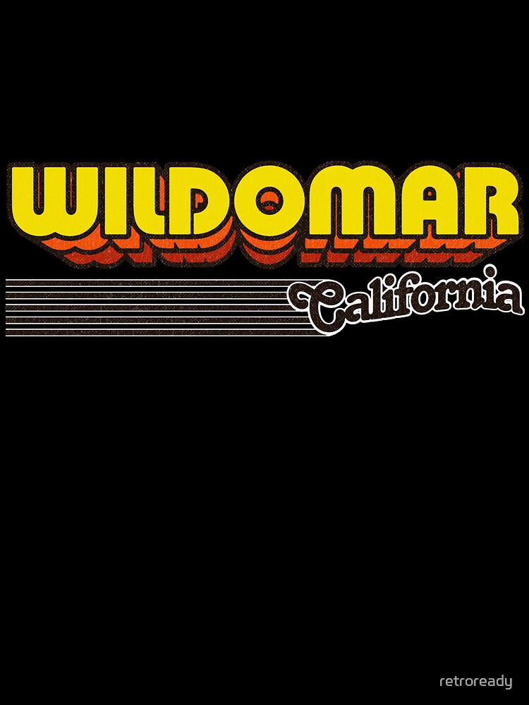 Wildomar, California | Retro Stripes by retroready