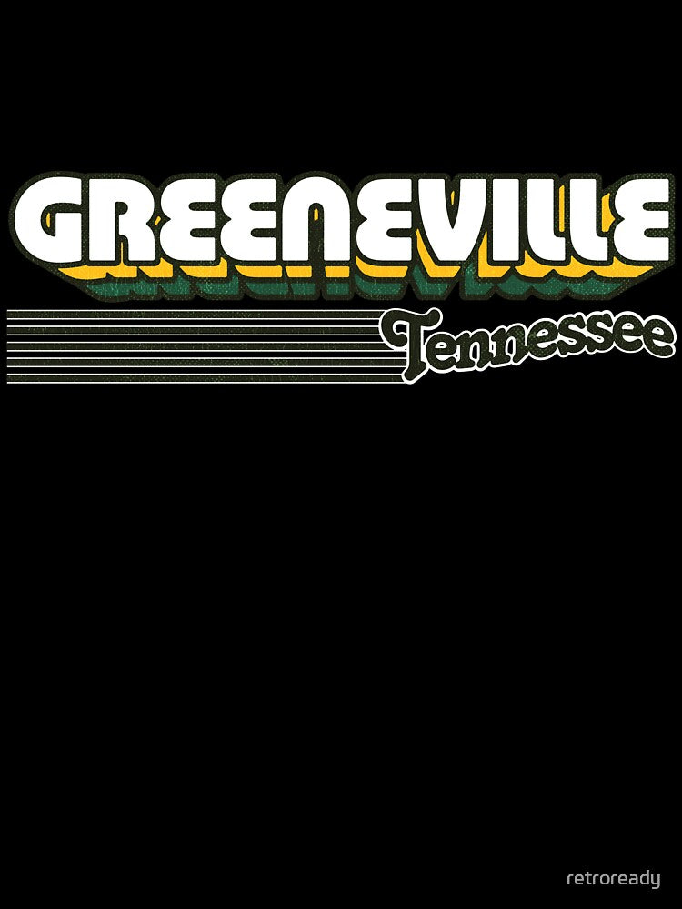 Greeneville, Tennessee | Retro Stripes by retroready