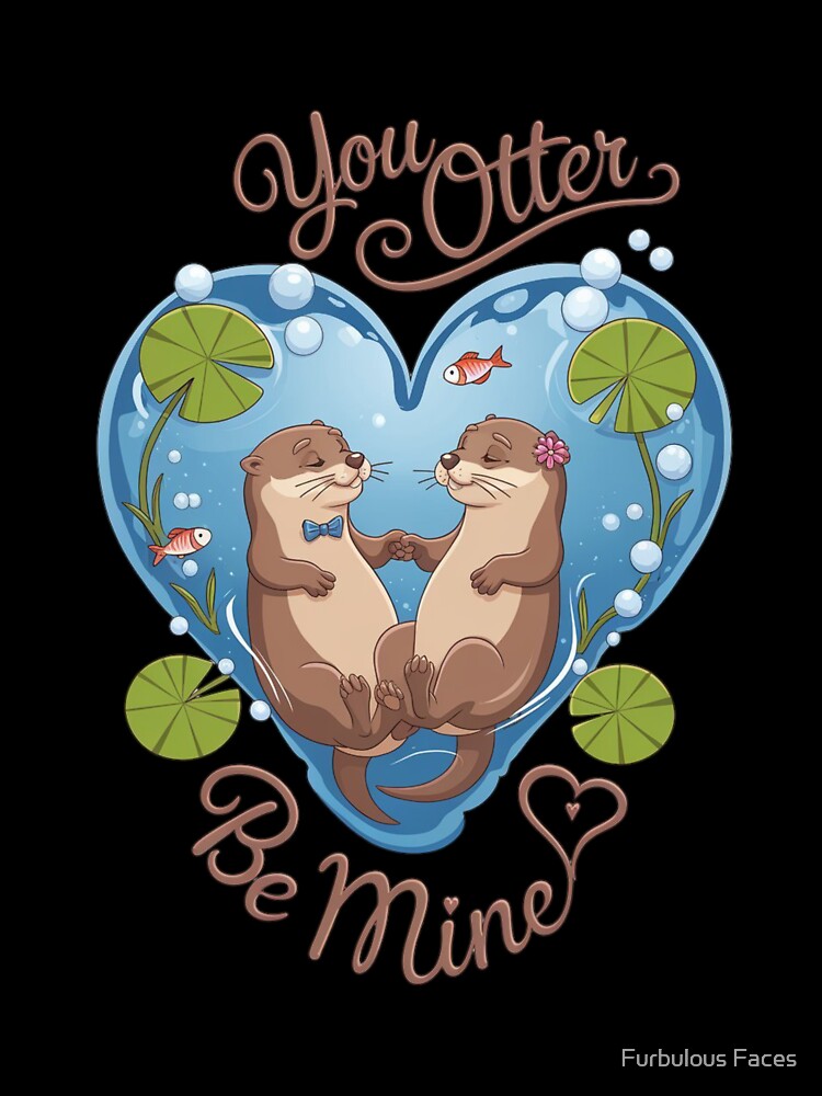 You Otter Be Mine: Whimsical Love by Furbulous Faces