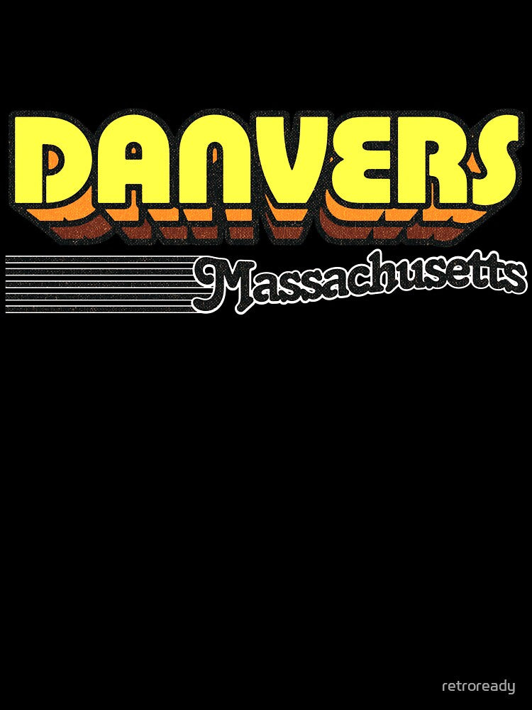 Danvers, Massachusetts | Retro Stripes by retroready
