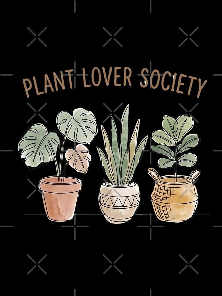 Plant Lover Society by Retro Rascals Co.