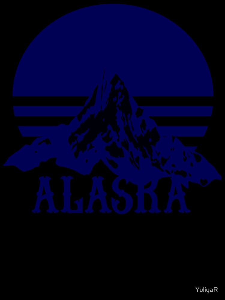 Alaska State Mountains Gift by YuliyaR