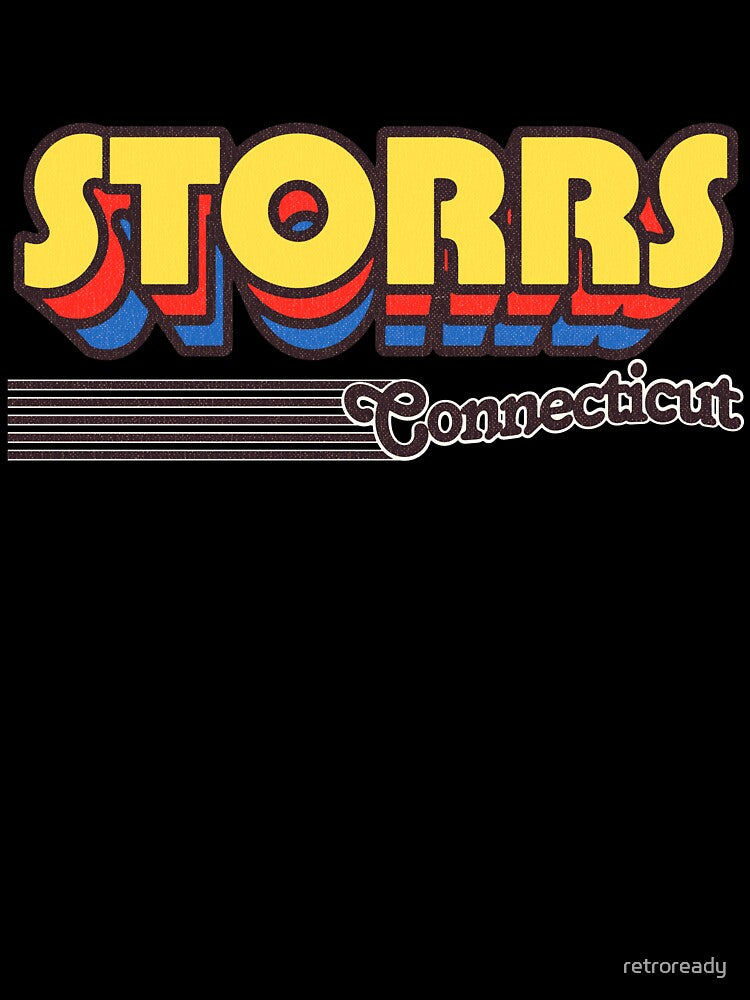 Storrs, Connecticut | Retro Stripes by retroready