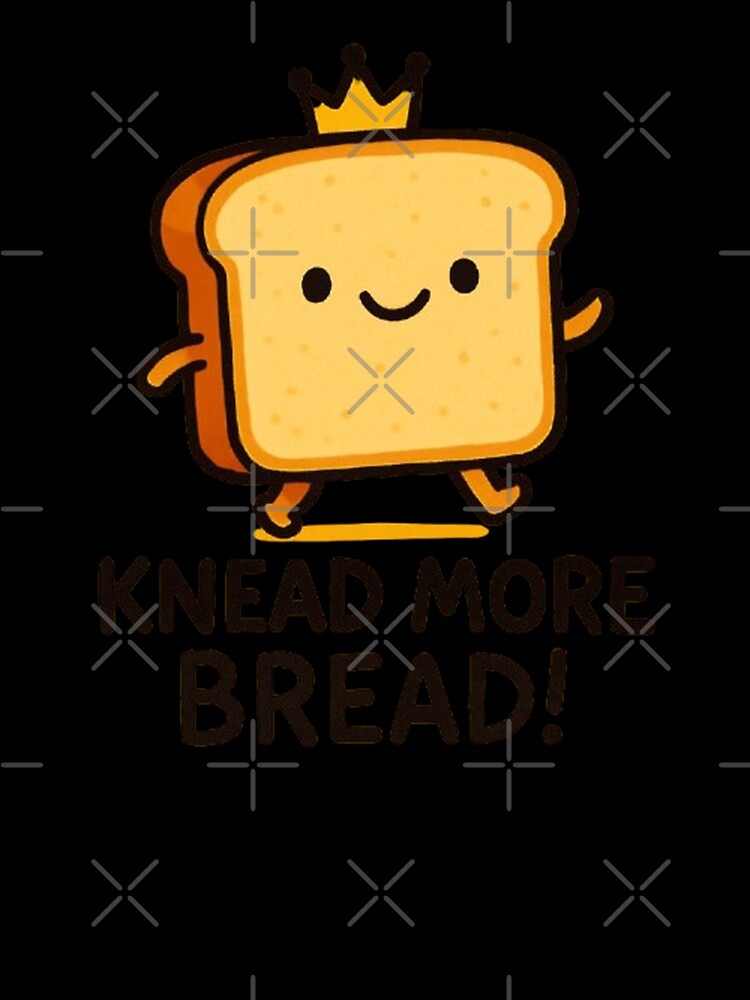 Royal Bread Pun Baking Humor by Amelia Design