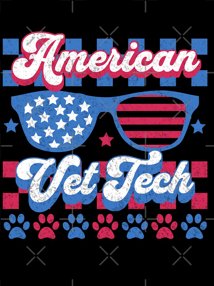 Vet Tech - Patriotic American by TheBeesForYou