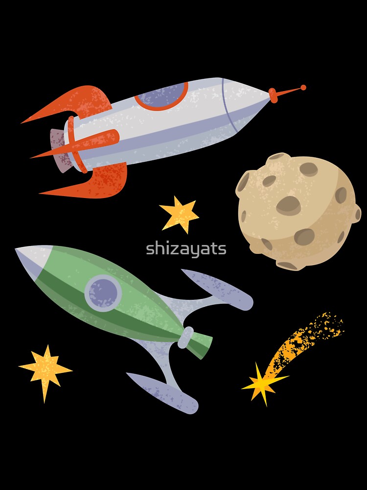 Retro spaceships by shizayats