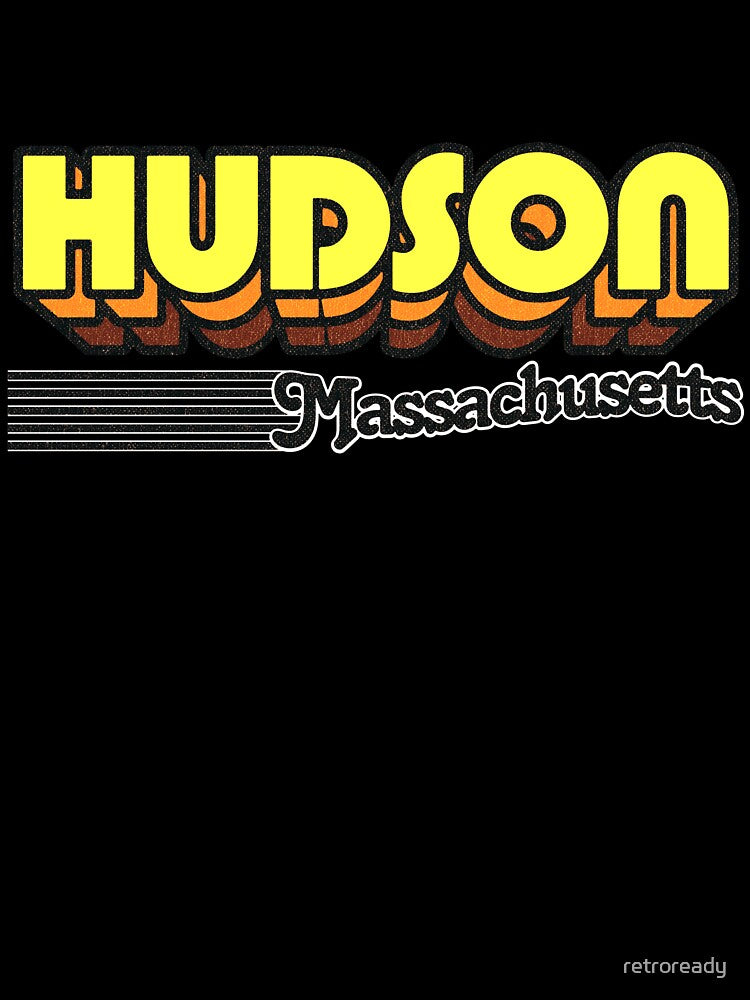 Hudson, Massachusetts | Retro Stripes by retroready