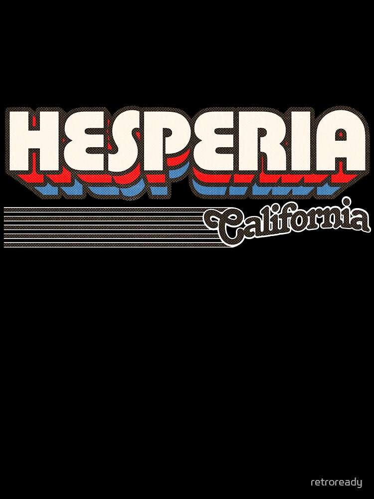 Hesperia, California | Retro Stripes by retroready