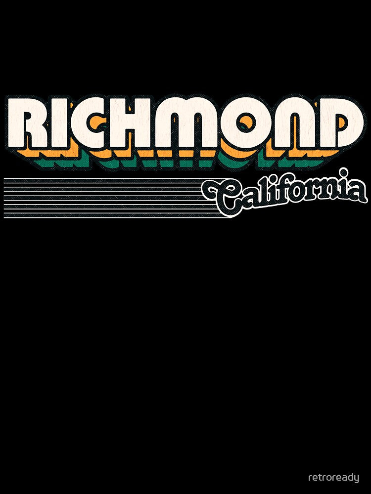 Richmond, California | Retro Stripes by retroready