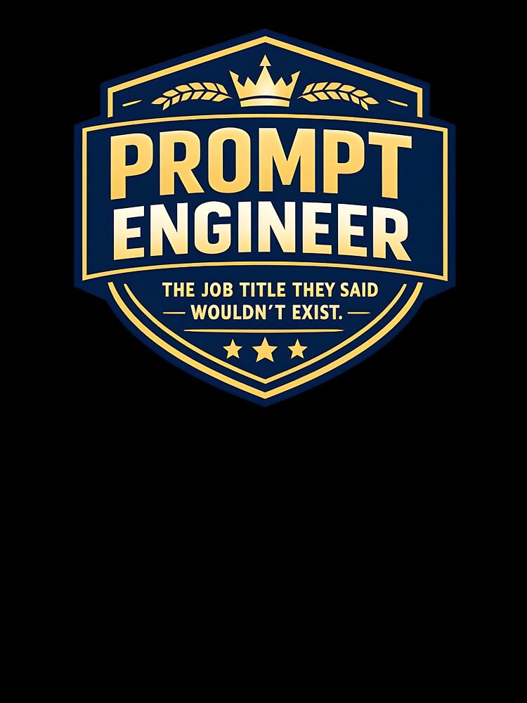 I Don't Code I Prompt – Proud Prompt Engineer Funny T-Shirt by Martin's_Design