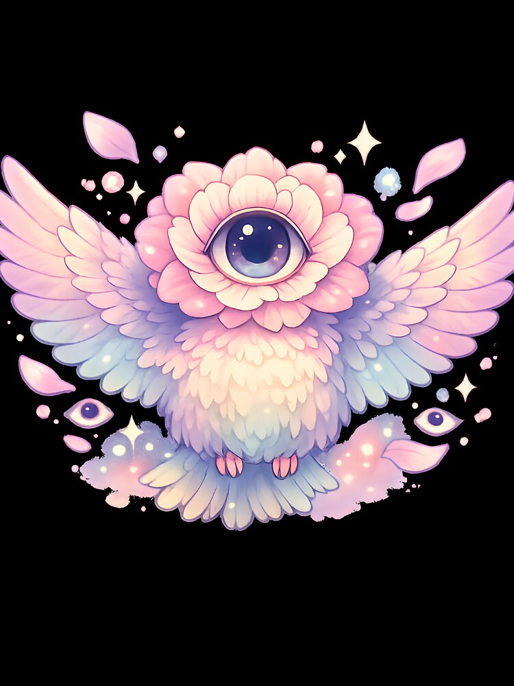 Flower‑Eye Bird – Cute Dreamcore Mystical Pet by Rawecz Studio