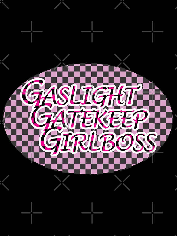 Gaslight Gatekeep Girlboss Plaid by JulesNeerg