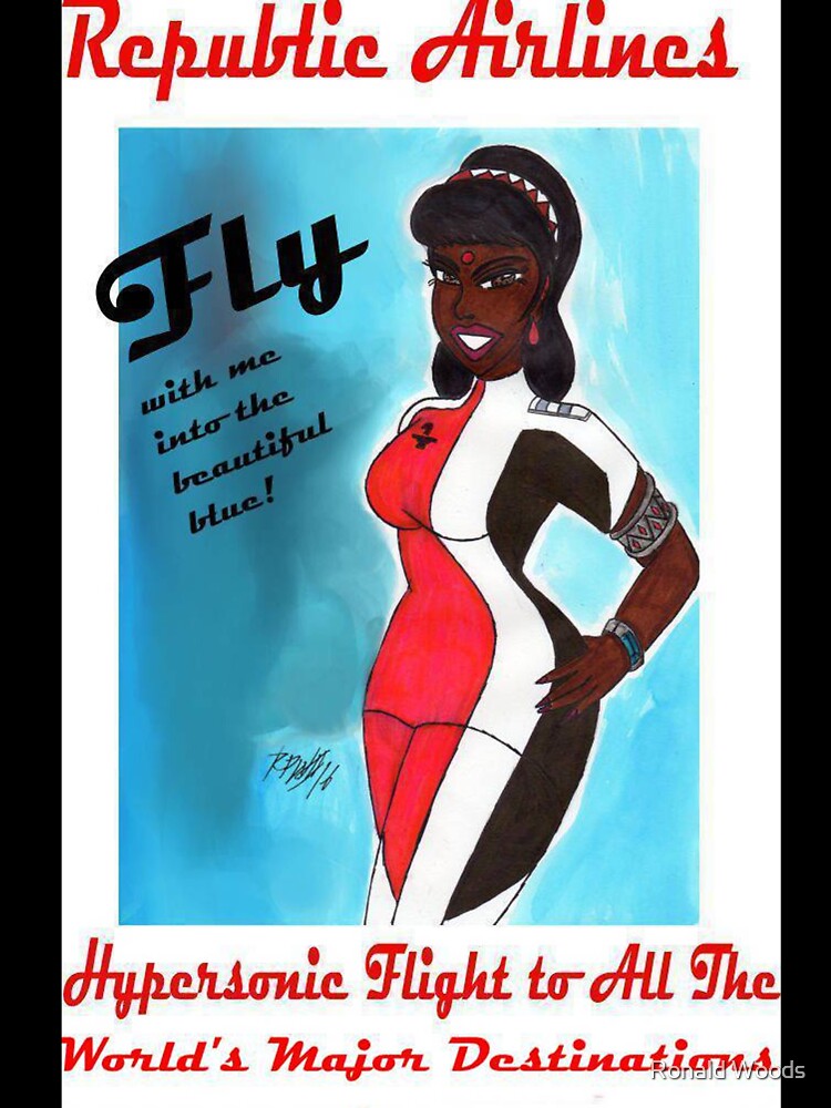 Miriyum of Republic Airlines by Ronald Woods