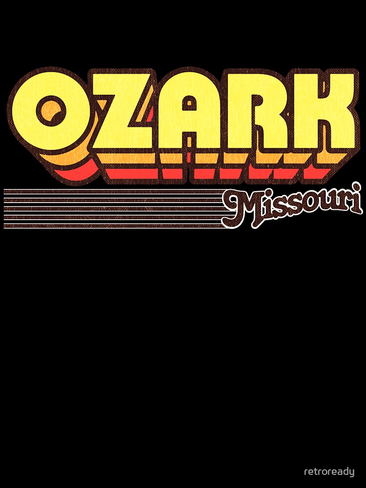 Ozark, Missouri | Retro Stripes by retroready