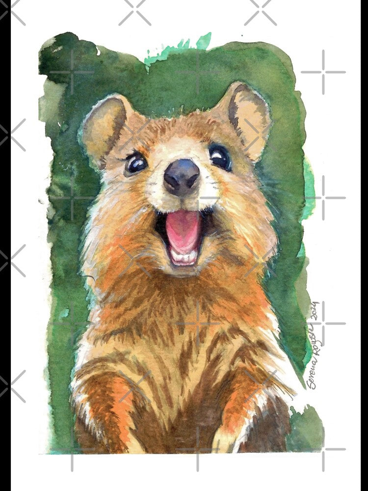 Quokka smile by SerenArtinOz