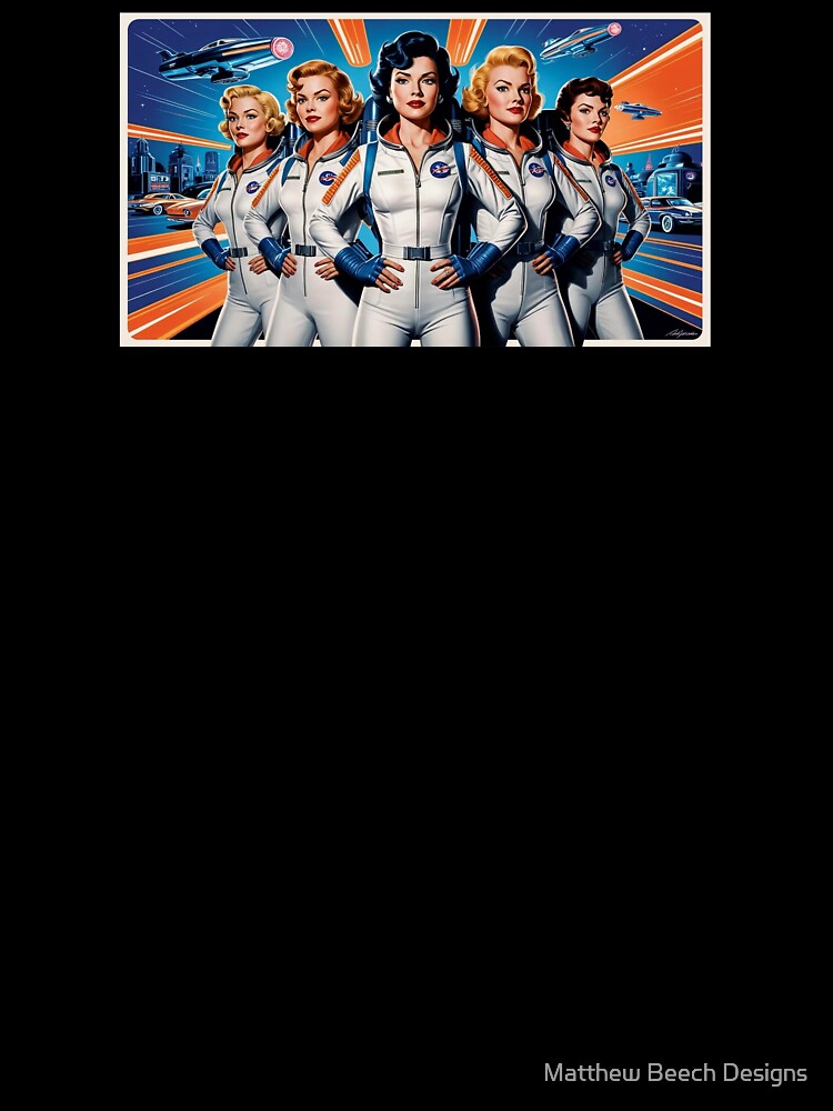 Retro Space Patrol by Matthew Beech Designs
