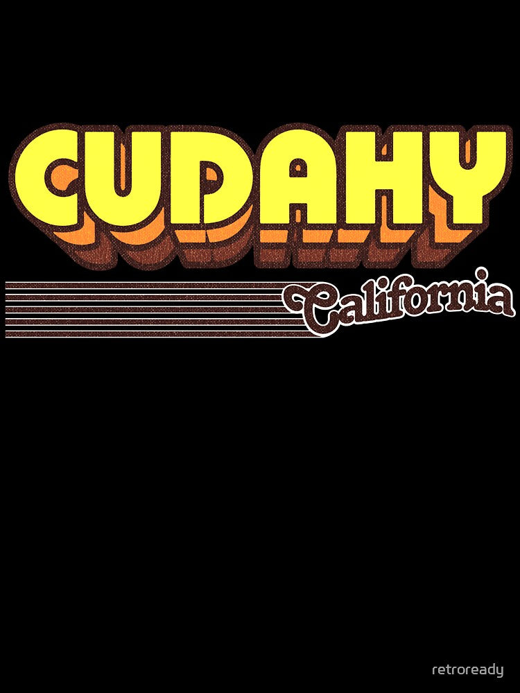 Cudahy, California | Retro Stripes by retroready