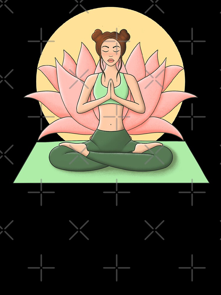Girl Meditating by AestheticAnnette