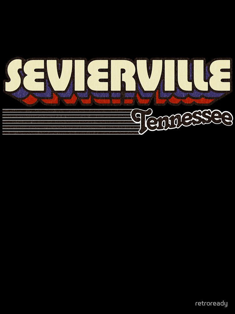 Sevierville, Tennessee | Retro Stripes by retroready