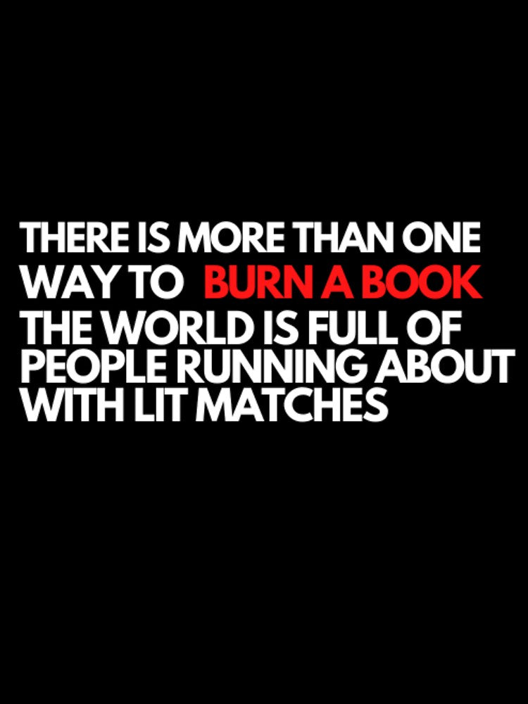 BURNING BOOKS by anitrydesigns