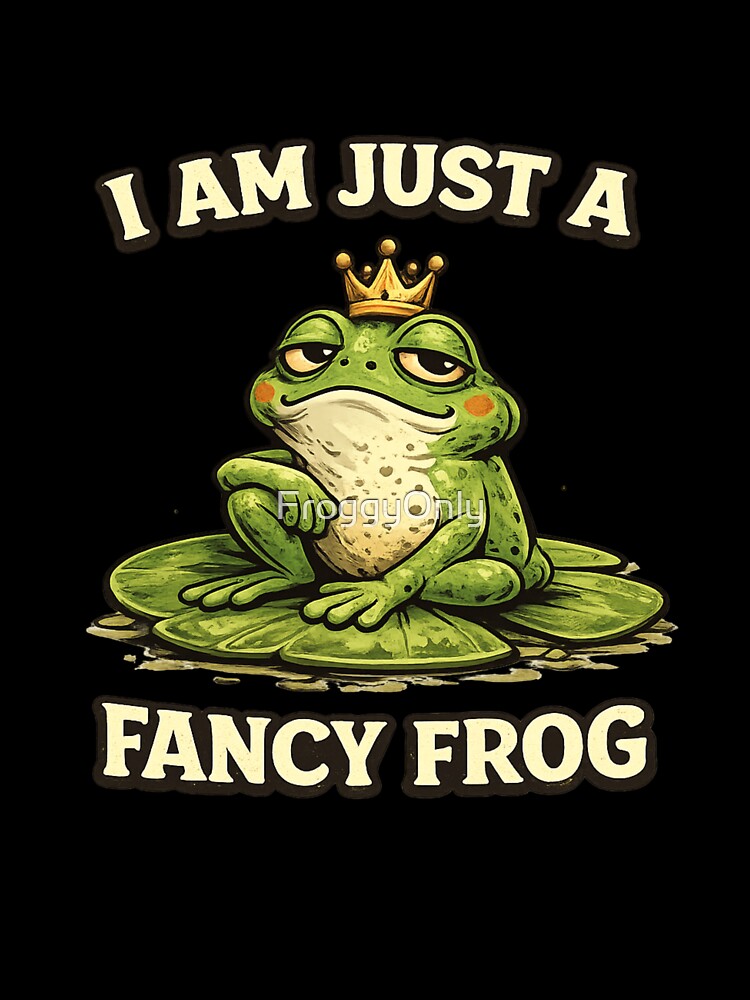 King frog on elegant water lily by FroggyOnly