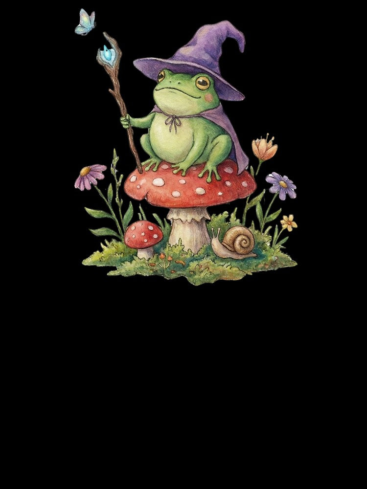 Enchanted Frog on a Mushroom by GeekGuysShop